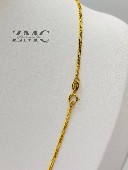 18K Gold Figaro Chain