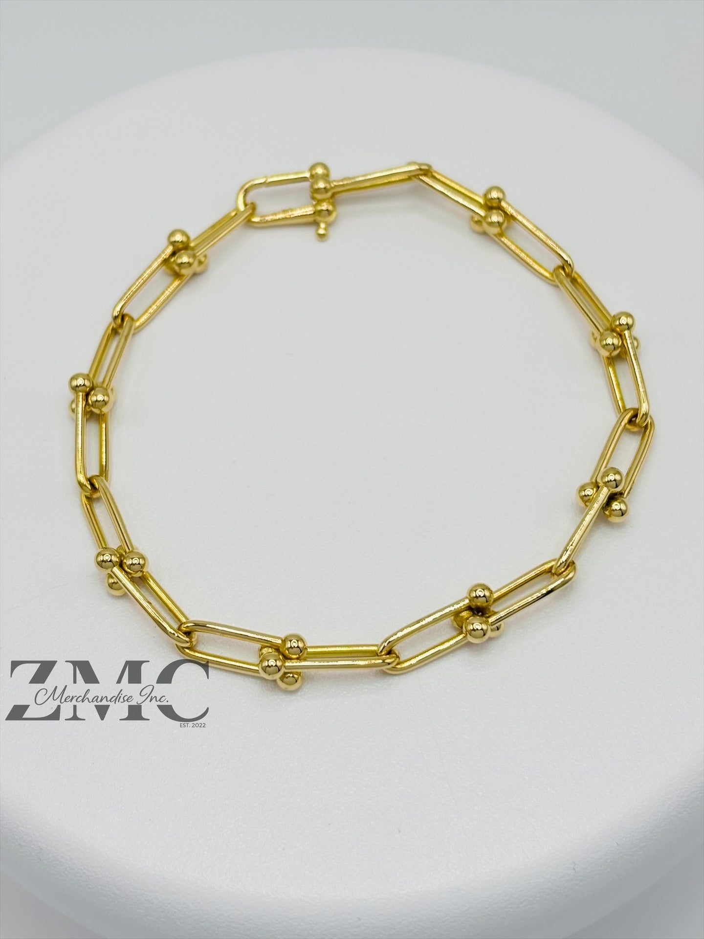 18K Gold Hardware Bracelet