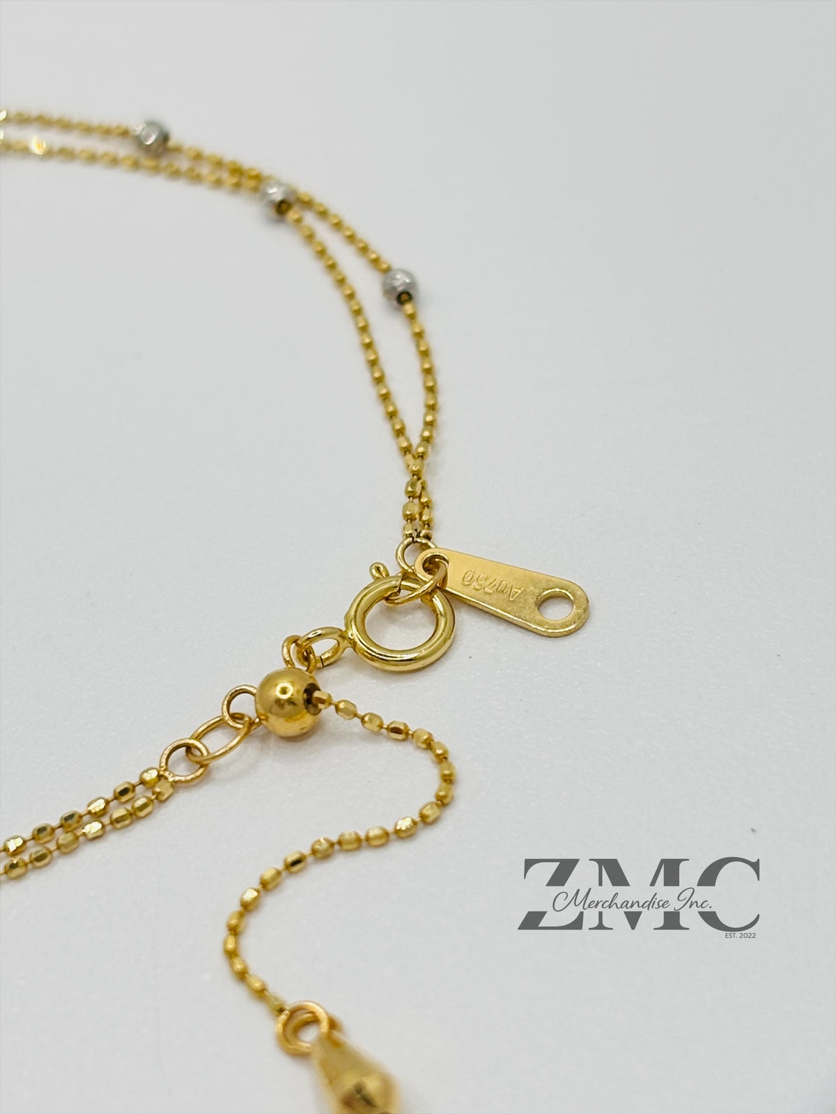 18K Gold Double Bracelet
