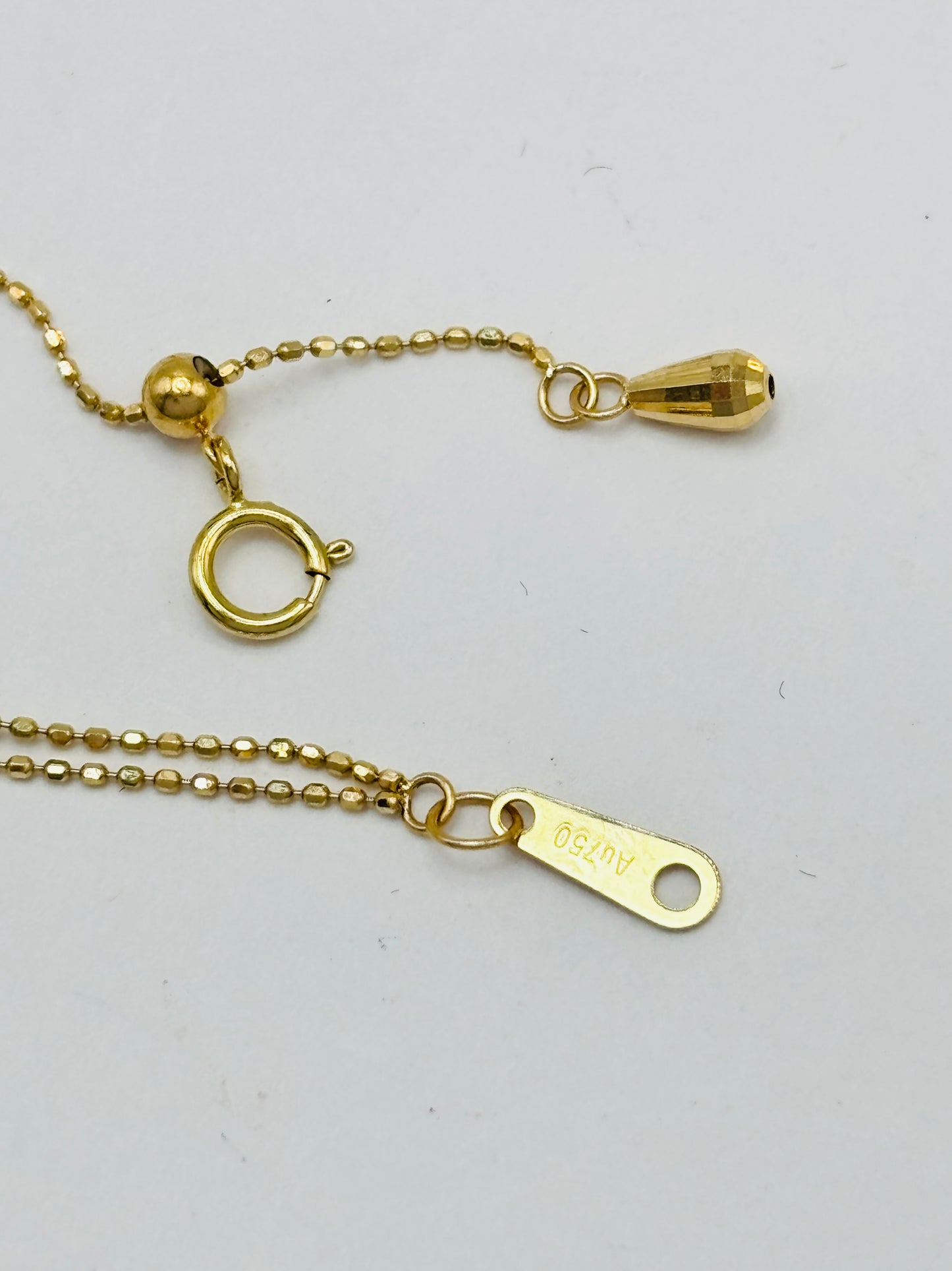 18K Gold Double Bracelet