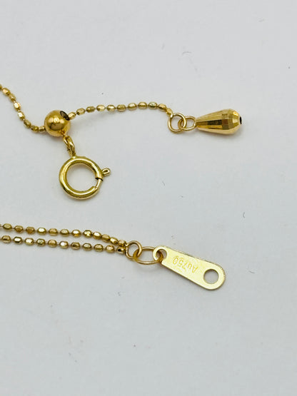 18K Gold Double Bracelet