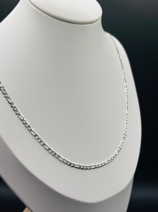 S925 Silver Figaro Chain