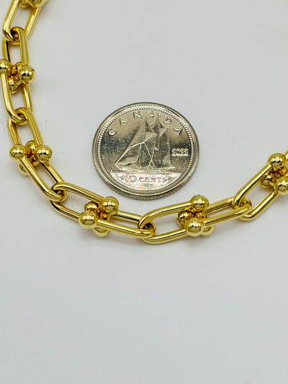 K18 Japan Hardware Bracelet