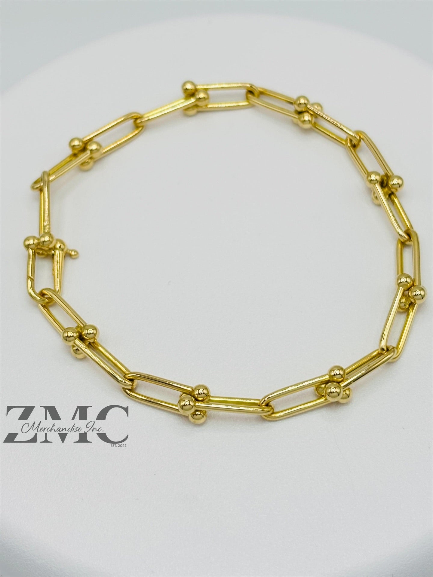 18K Gold Hardware Bracelet