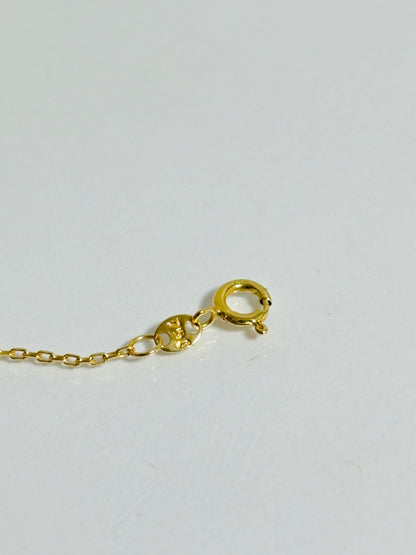 18K Gold Hardware and Link Combination Bracelet (Single)