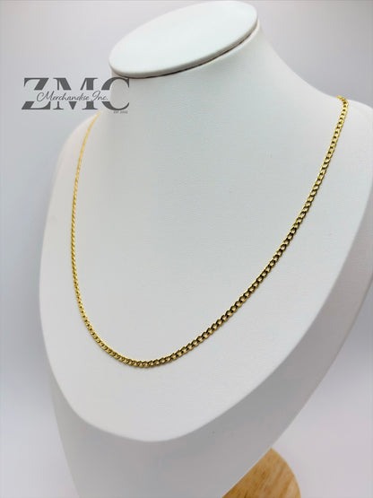 18K Gold Curb Chain