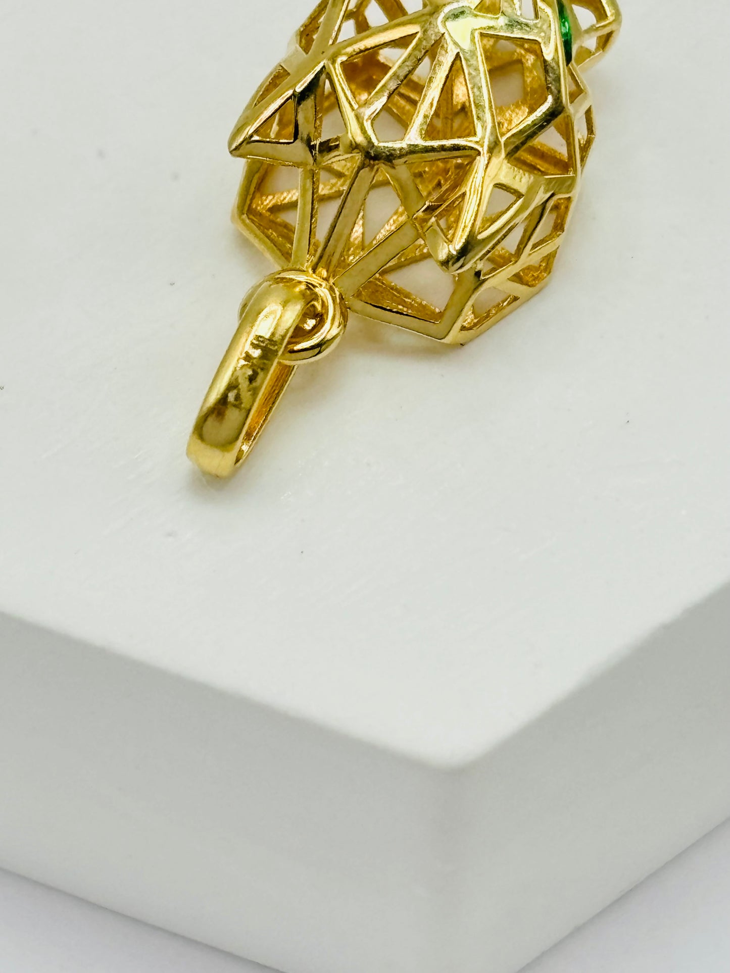 K18 Japan Gold Panther Pendant