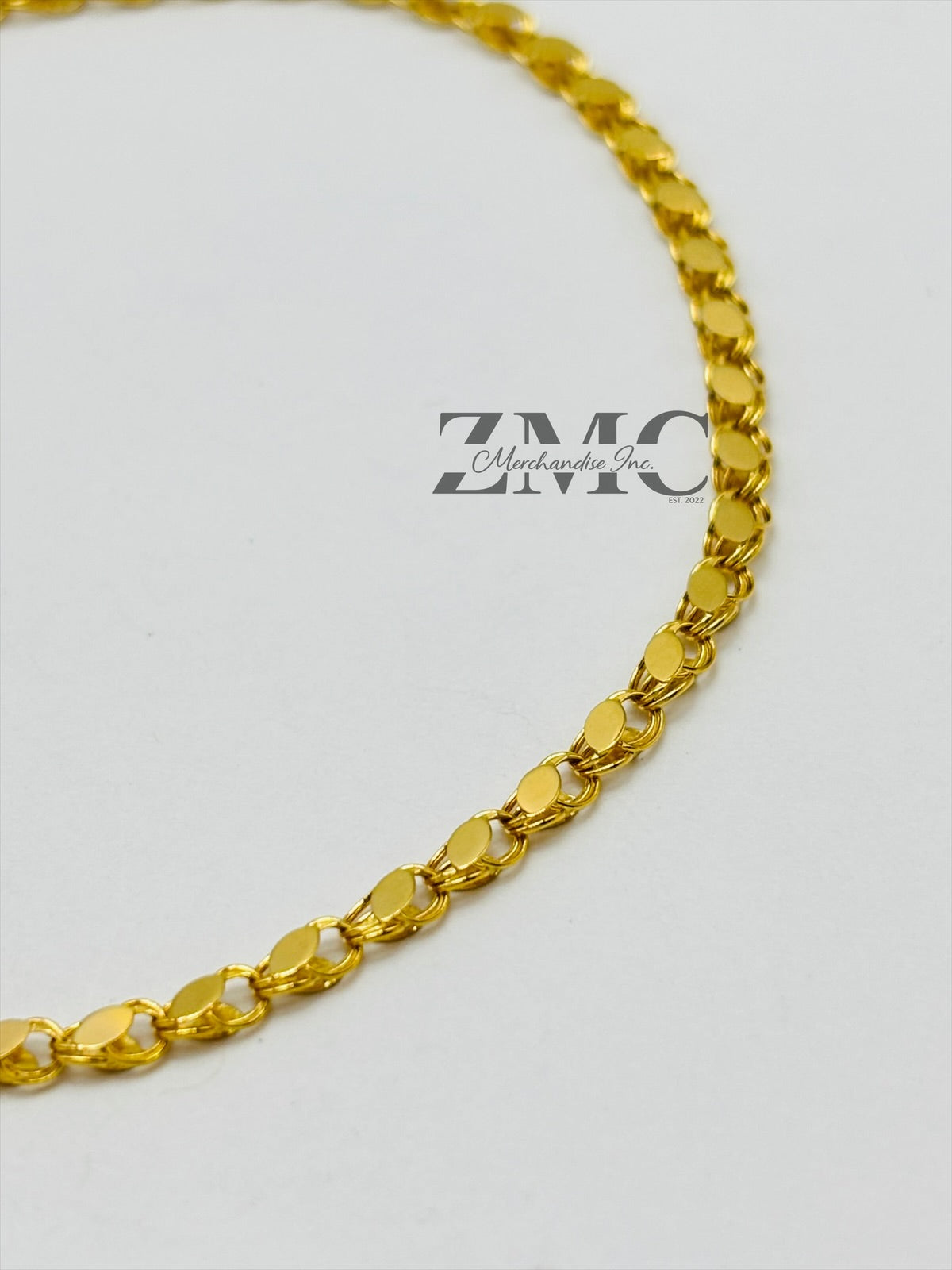 18K Gold Slim Damascus Bracelet