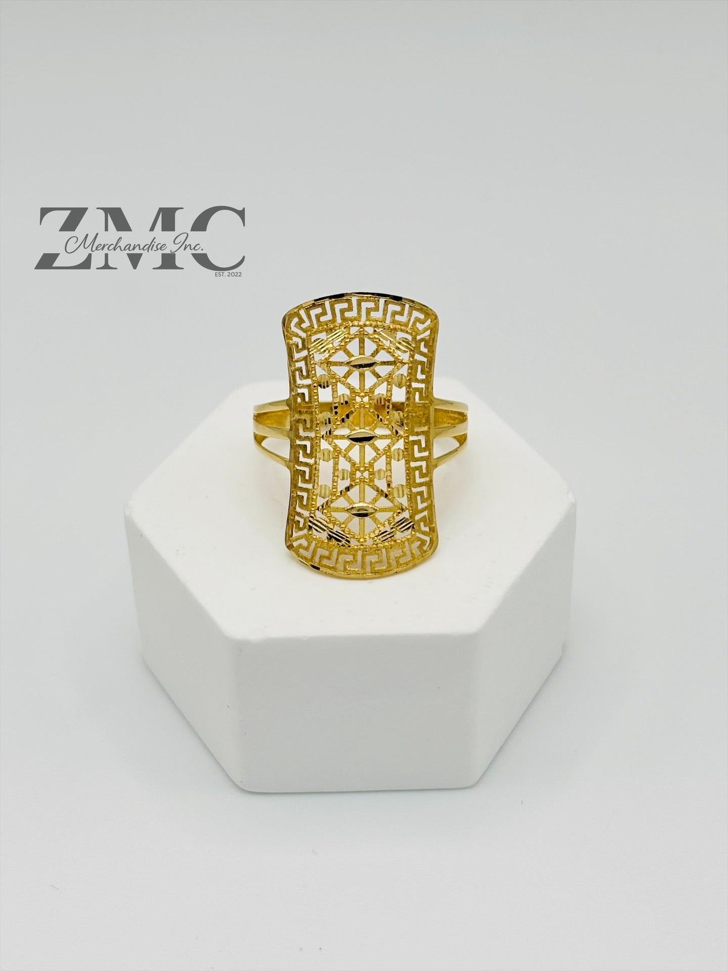 18K Gold Power Ring