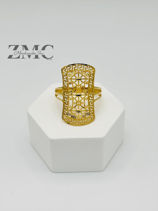 18K Gold Power Ring