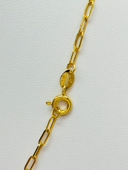 K18 Japan L Heart Attached Necklace