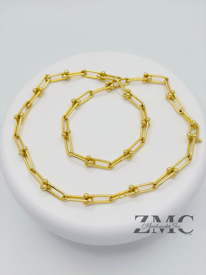 18K Gold Hardware Necklace/Chain