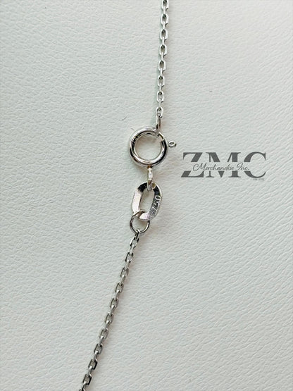 K18 Japan Clover 0.50ct Natural Diamond Pendant with 18K Gold Necklace