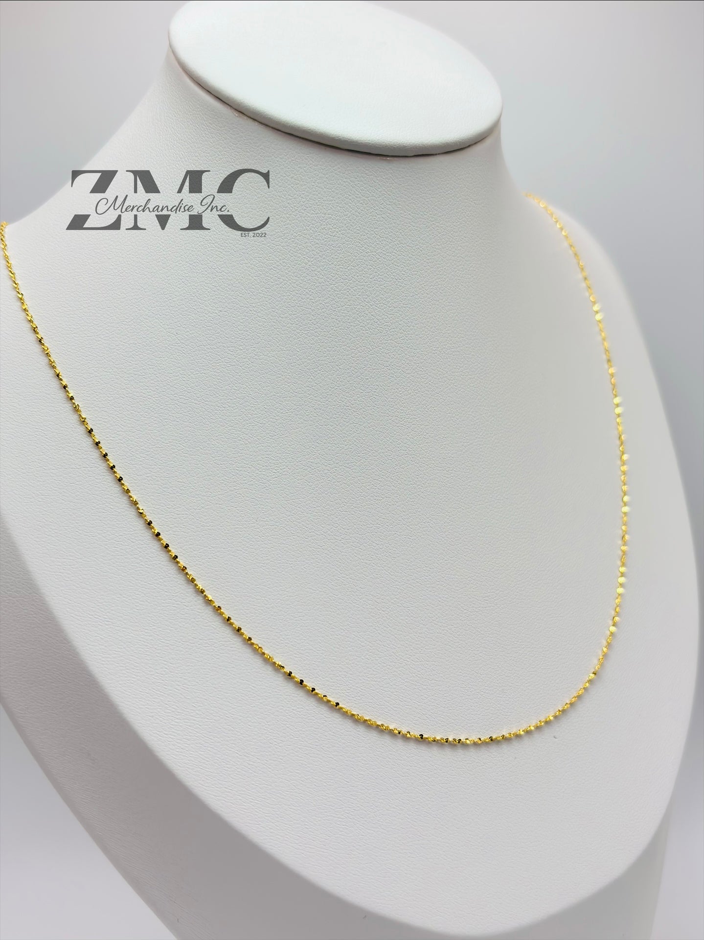 18K Gold Mirror Chain