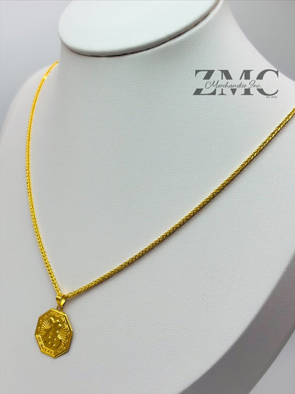 18K Gold Lucky Necklace