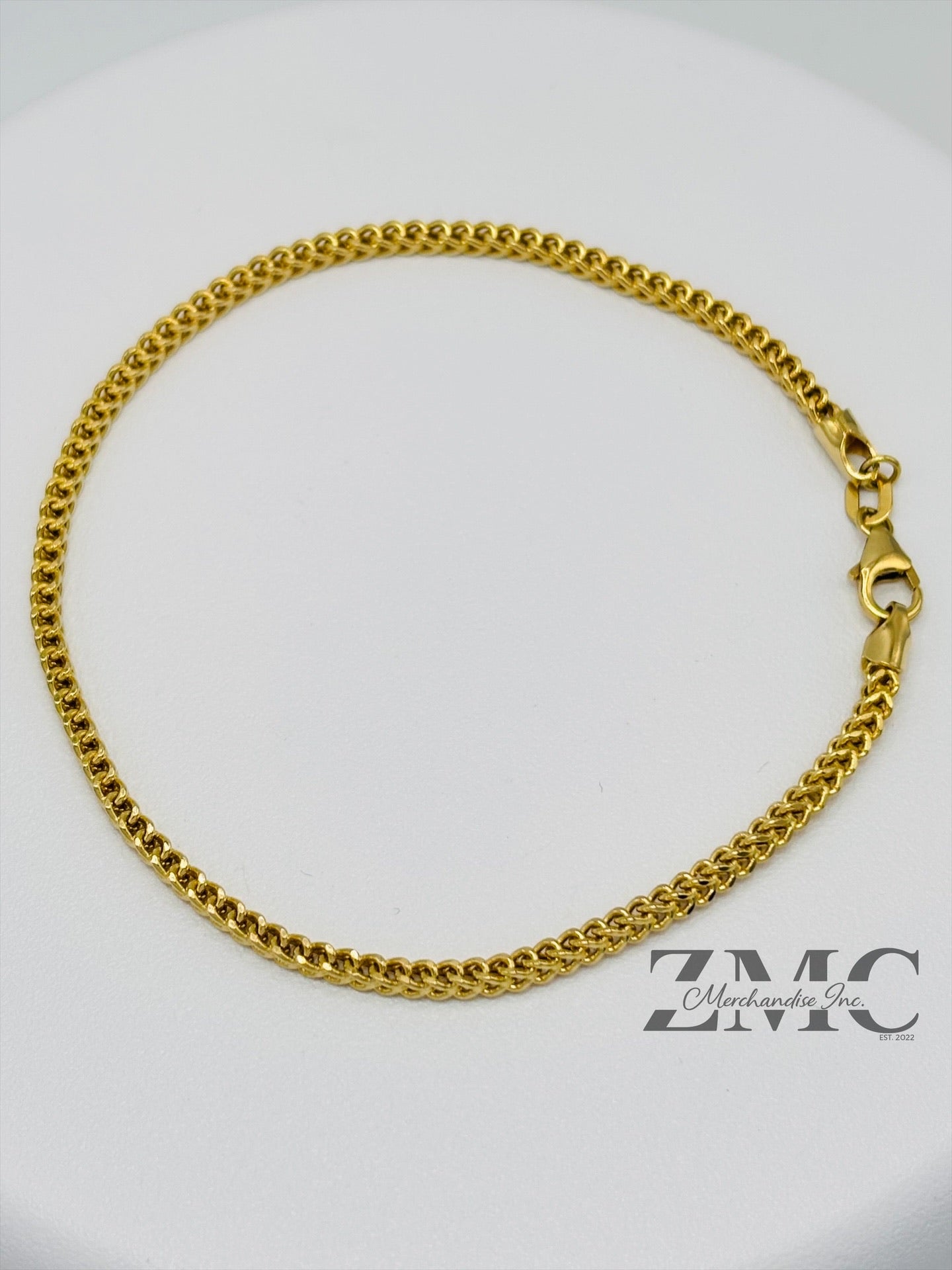 18K Gold Foxtail Bracelet