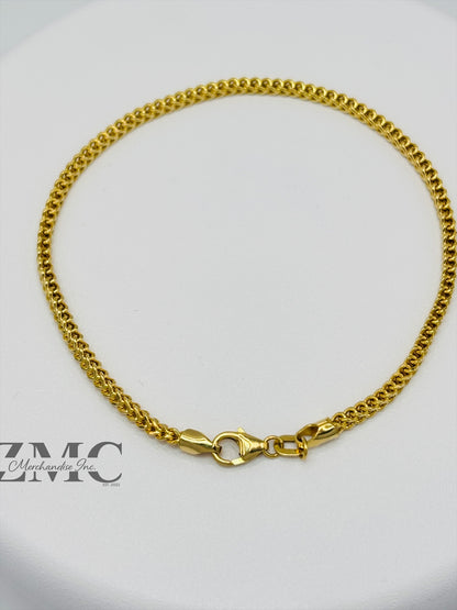18K Gold Foxtail Bracelet