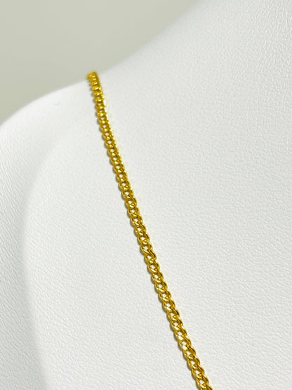 18K Gold Curb Chain