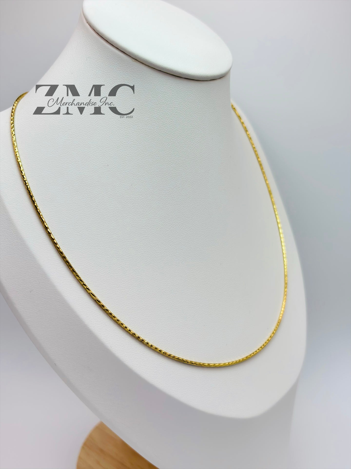 18k Gold Omega Chain