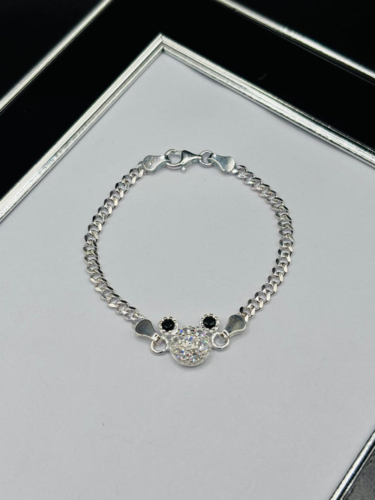 S925 Silver MM Kids Bracelet