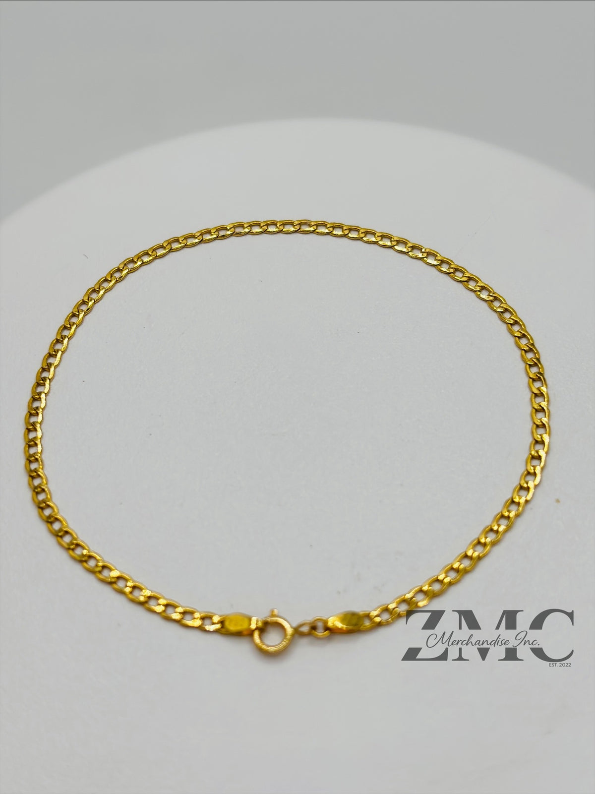18K Gold Cadena Bracelet 2.4 mm