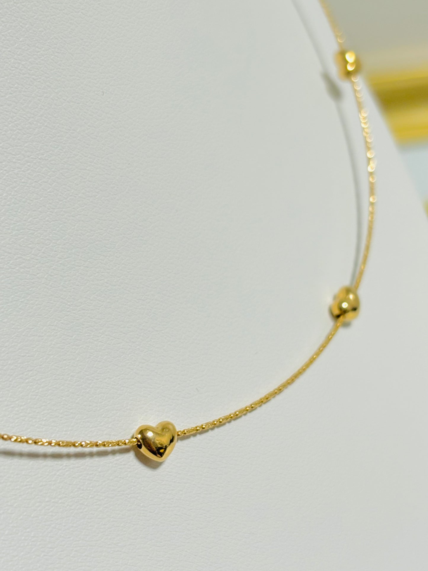 18k Japan Gold Omega necklace