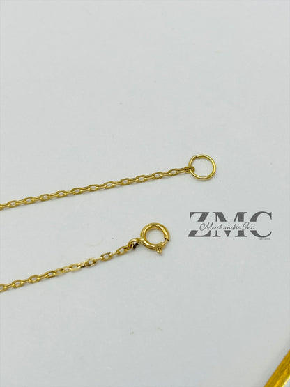 18K Gold V Bracelet