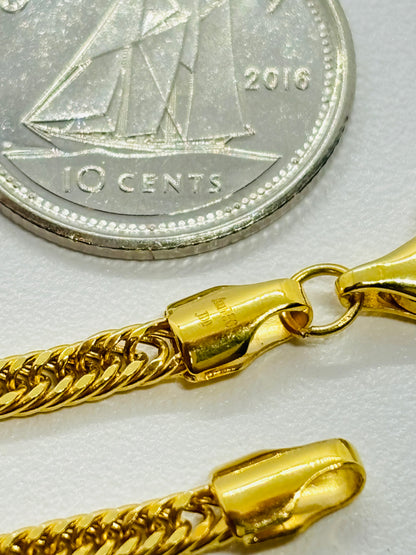 18K Gold Name Bracelet