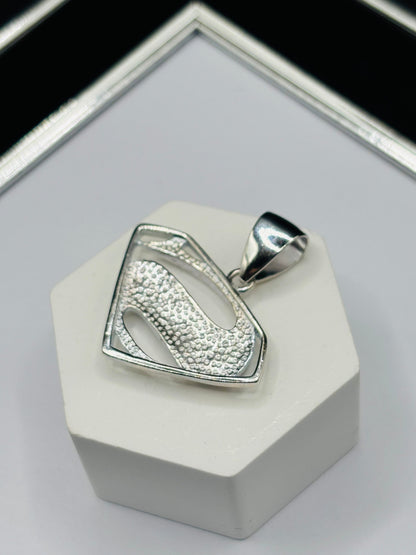 S925 Silver S Pendant
