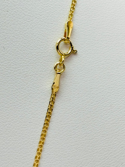 18K Gold Carpet Chain