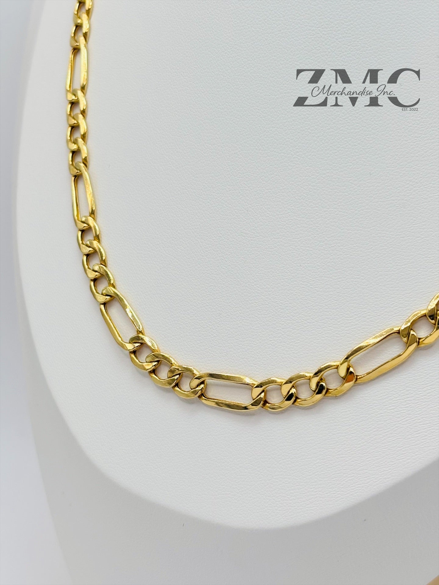 18K Gold Figaro Chain