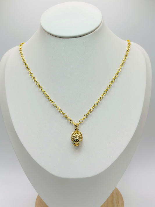 18K Gold Panther Necklace