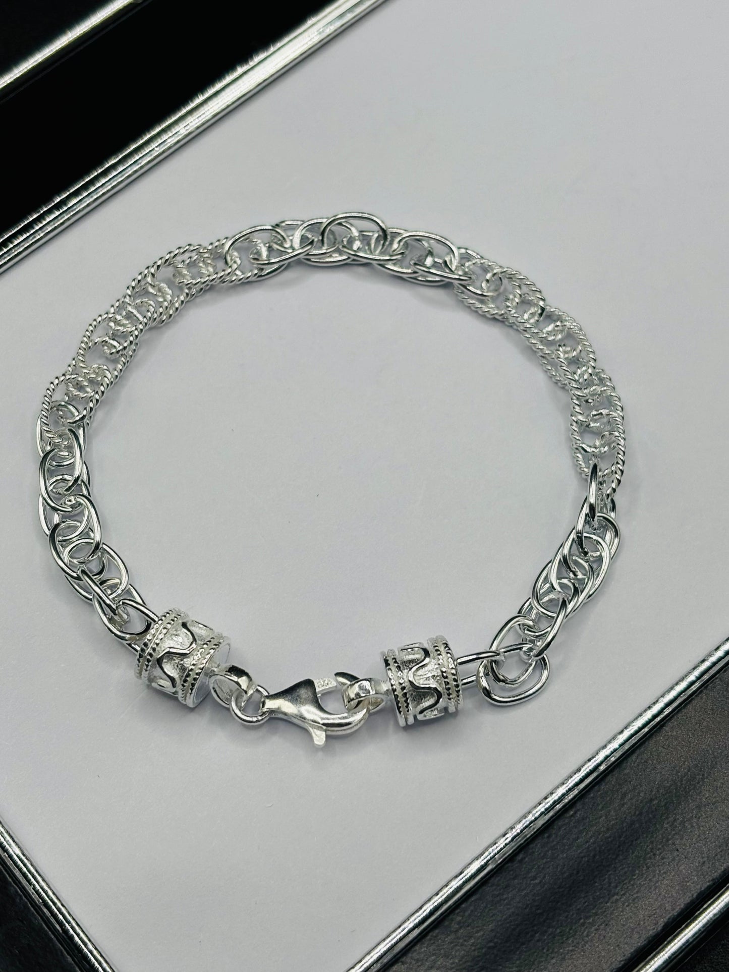 S925 Silver Double Bracelet