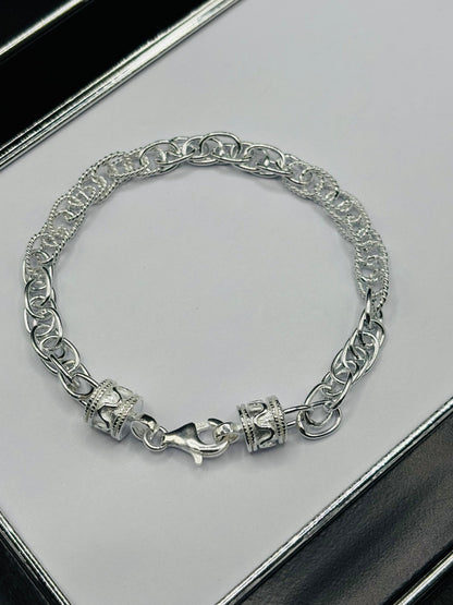 S925 Silver Double Bracelet
