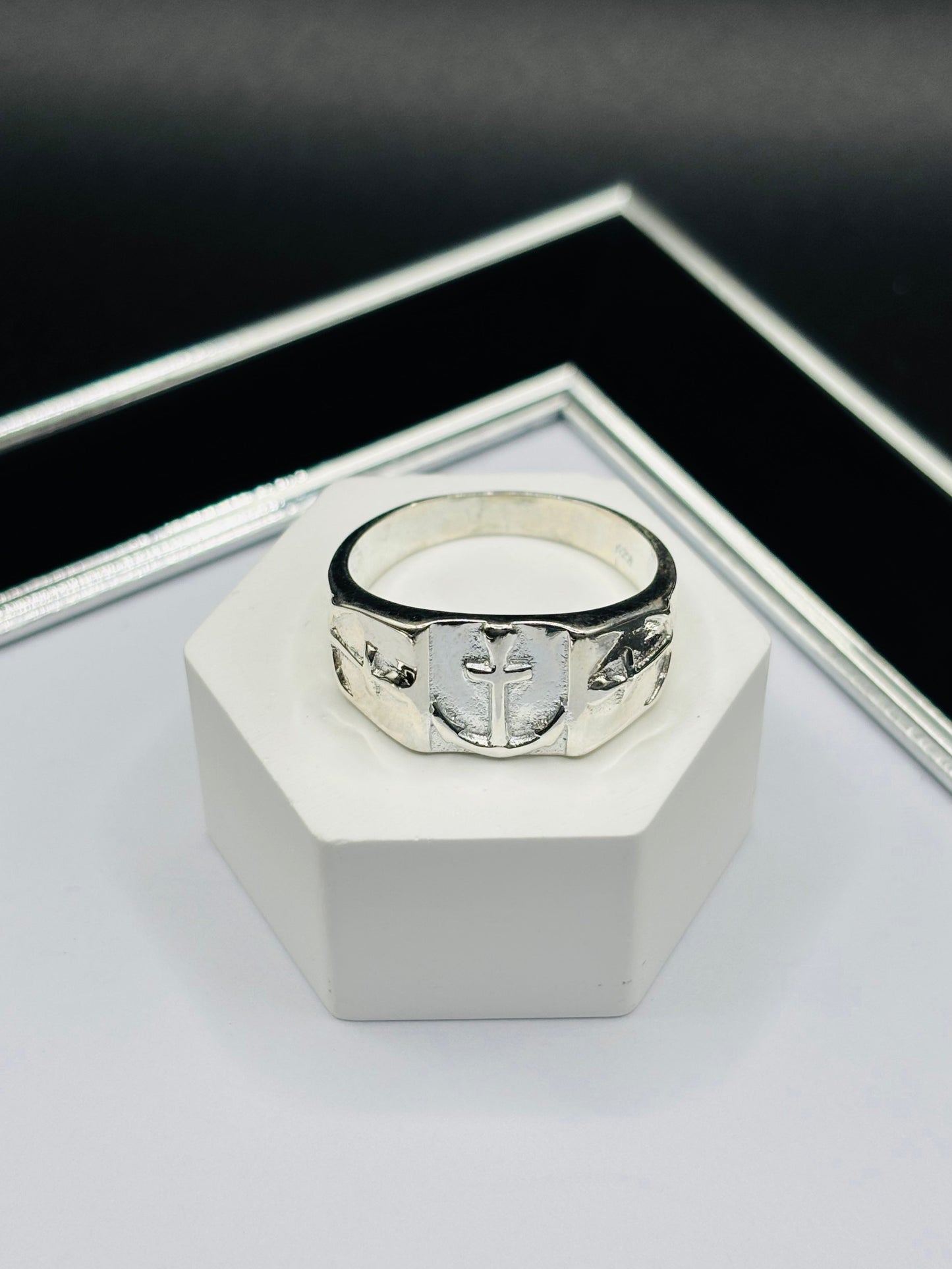 S925 Silver Anchor Ring