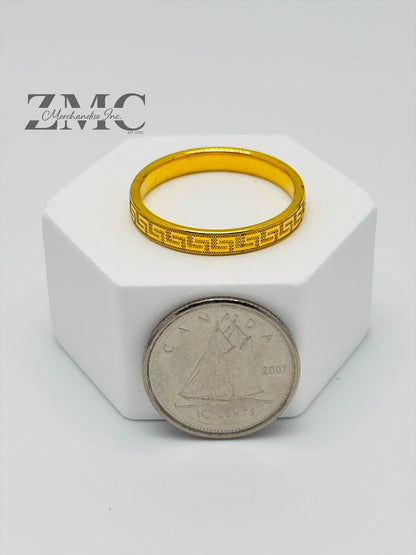 18K Gold Ver Couple Ring