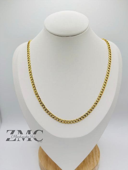 18K Gold Curb Chain