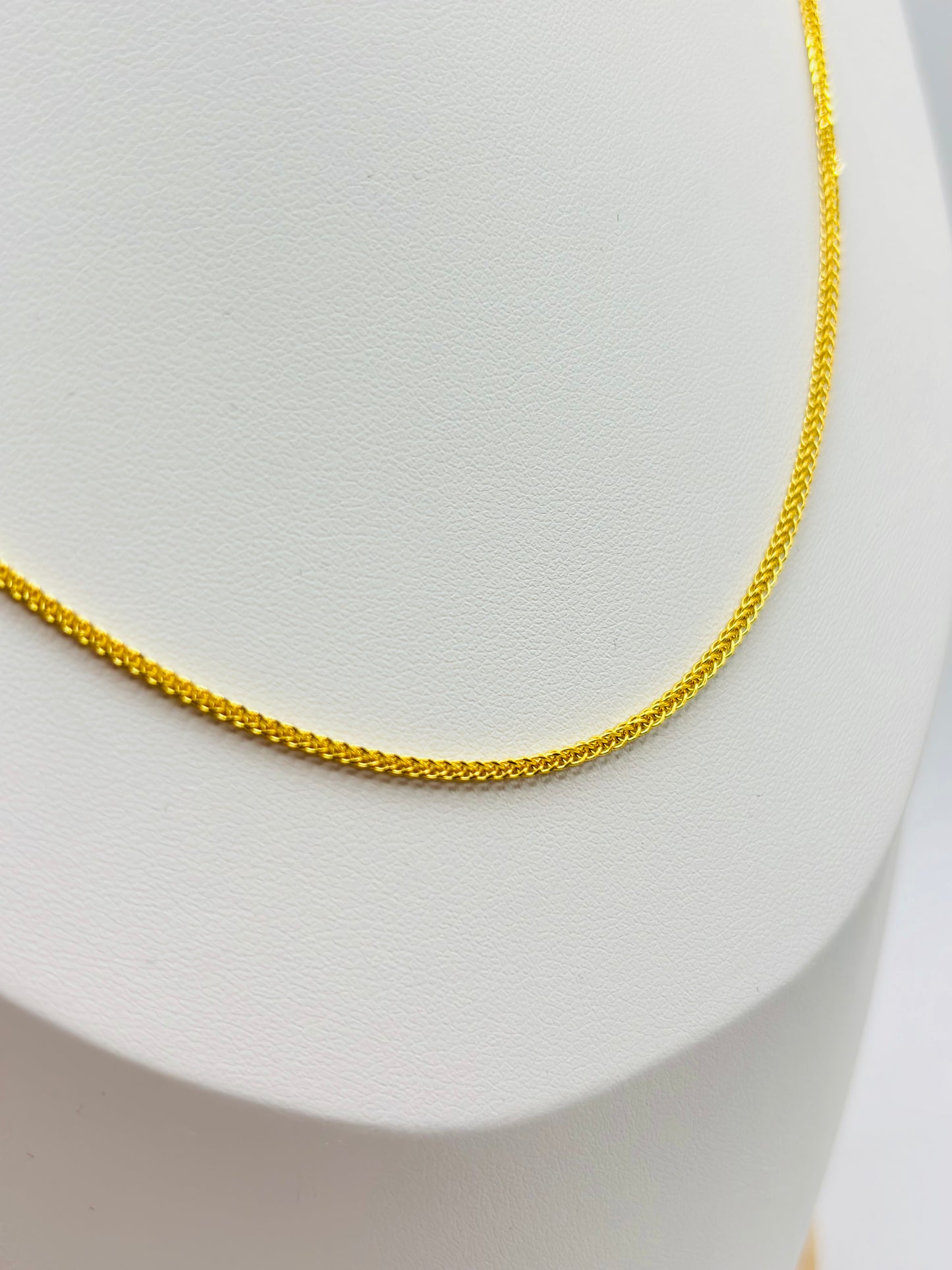 18K Gold Foxtail Chain