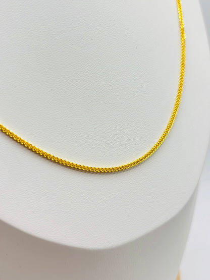 18K Gold Foxtail Chain