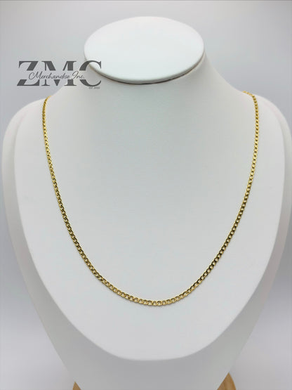 18K Gold Curb Chain
