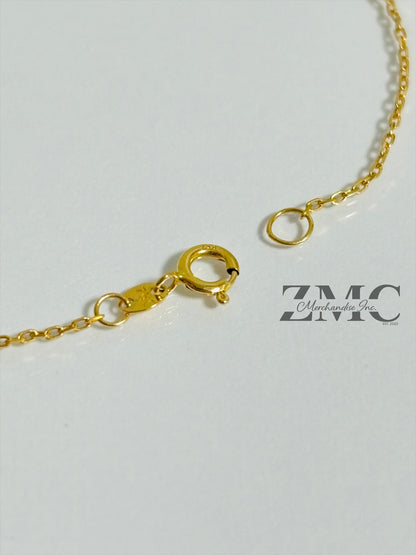18K Gold Hardware and Link Combination Bracelet