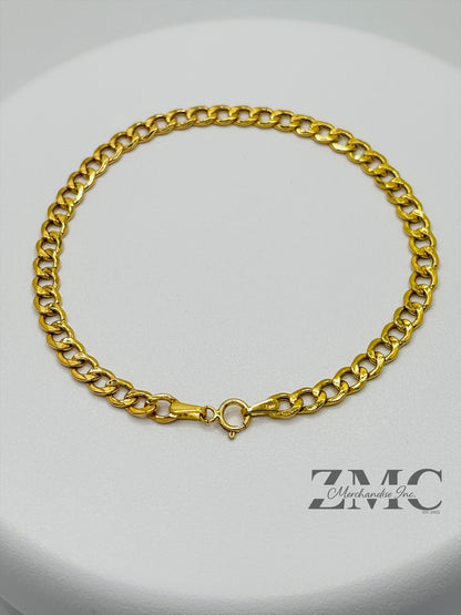 18K Gold Cadena Bracelet 4.3 mm