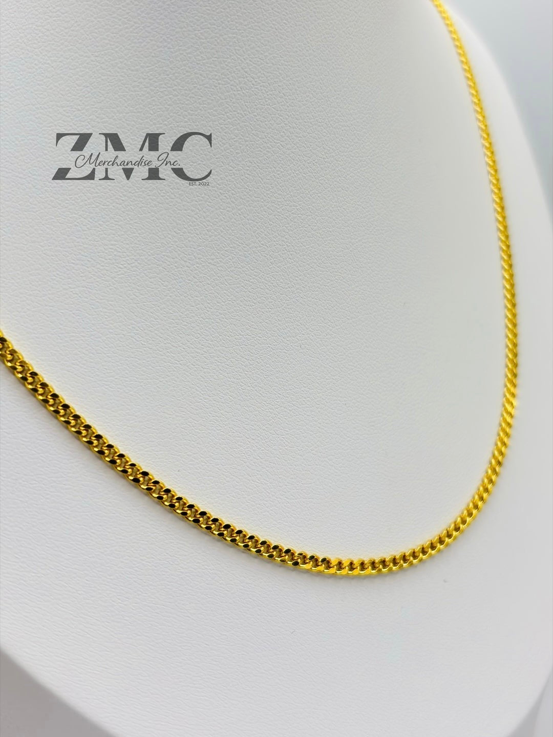 18K Gold Curb Chain