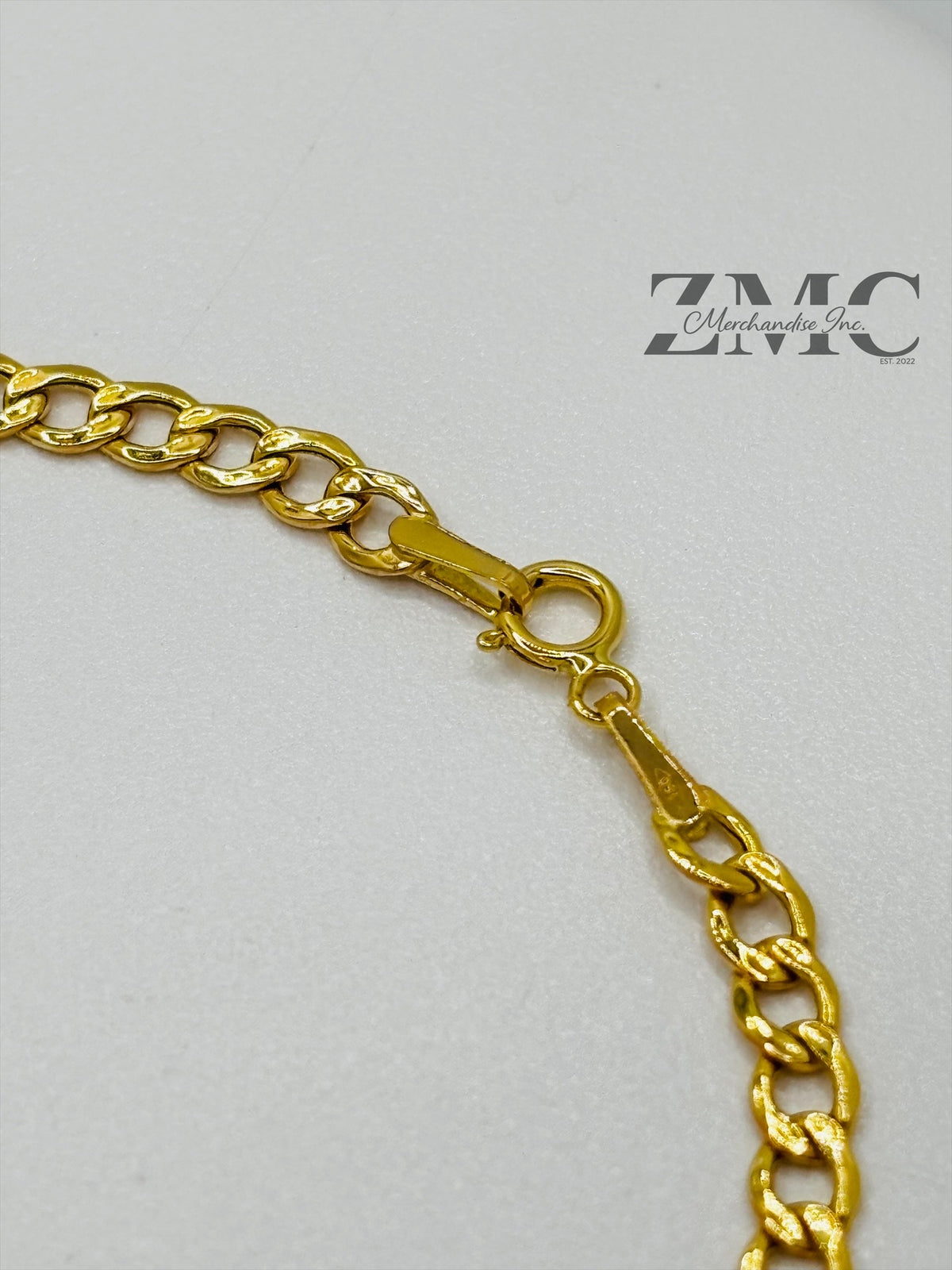 18K Gold Cadena Bracelet 3.4 mm