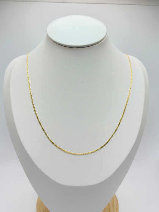 18K Gold Carpet Chain