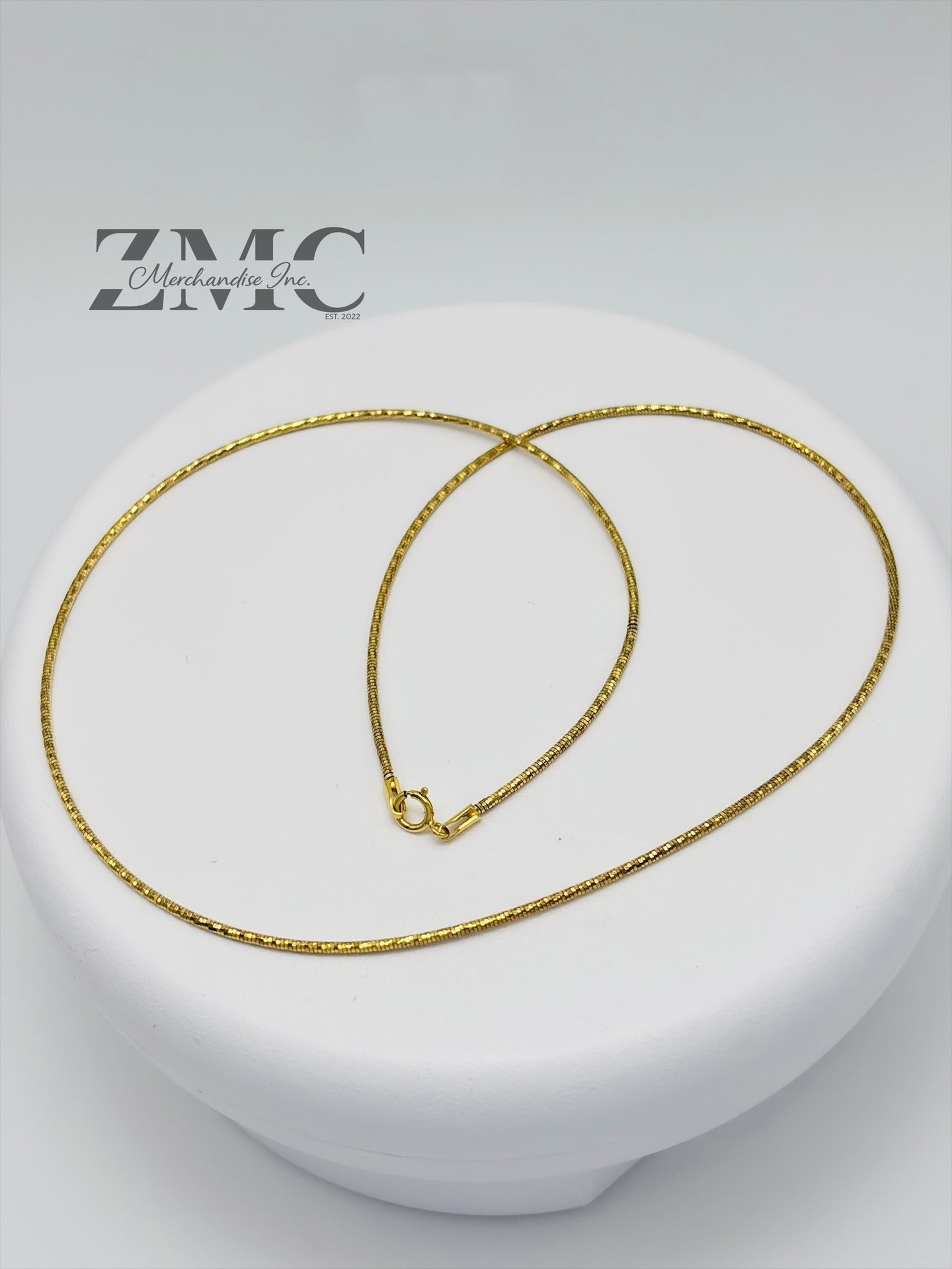 18k Gold Omega Chain