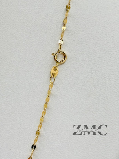18K Gold Heart Dancing Necklace