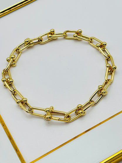 K18 Japan Hardware Bracelet
