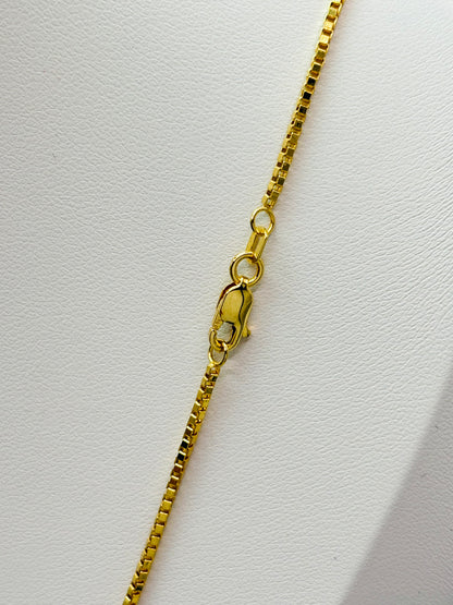 K18 Japan Gold Box Chain