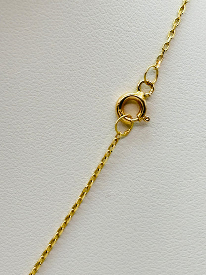 18K Gold Attached Panther Necklace
